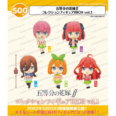 Gachapon - June 2022] The Quintessential Quintuplets Season 2